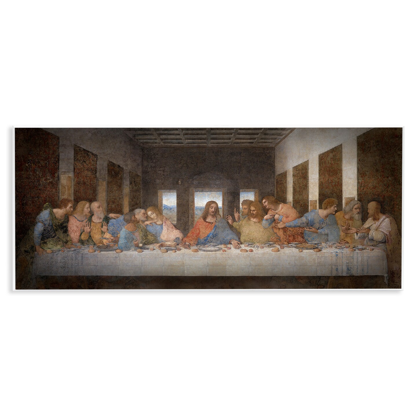 Stupell Industries Last Supper Religious Classical Painting Wall Plaque Art