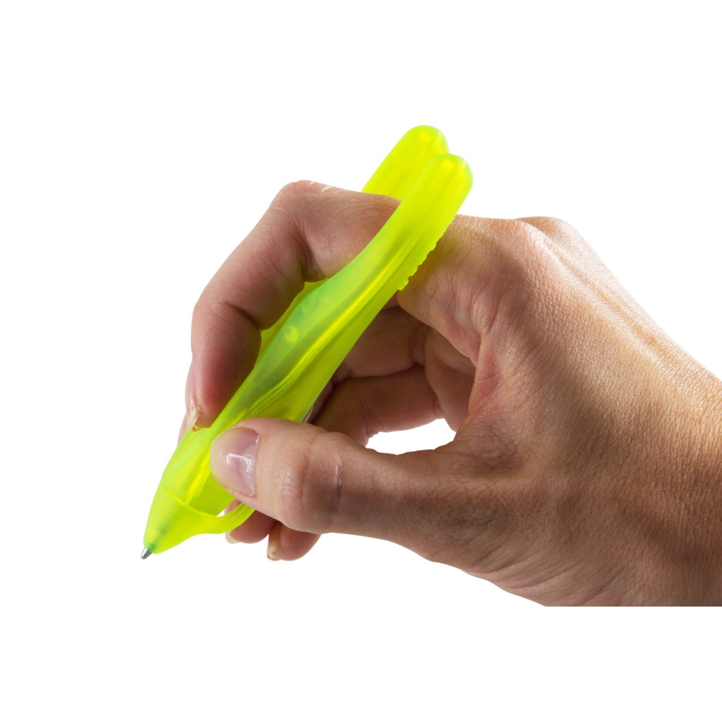 Ergonomic Pen, Black Ink, Pack of 3