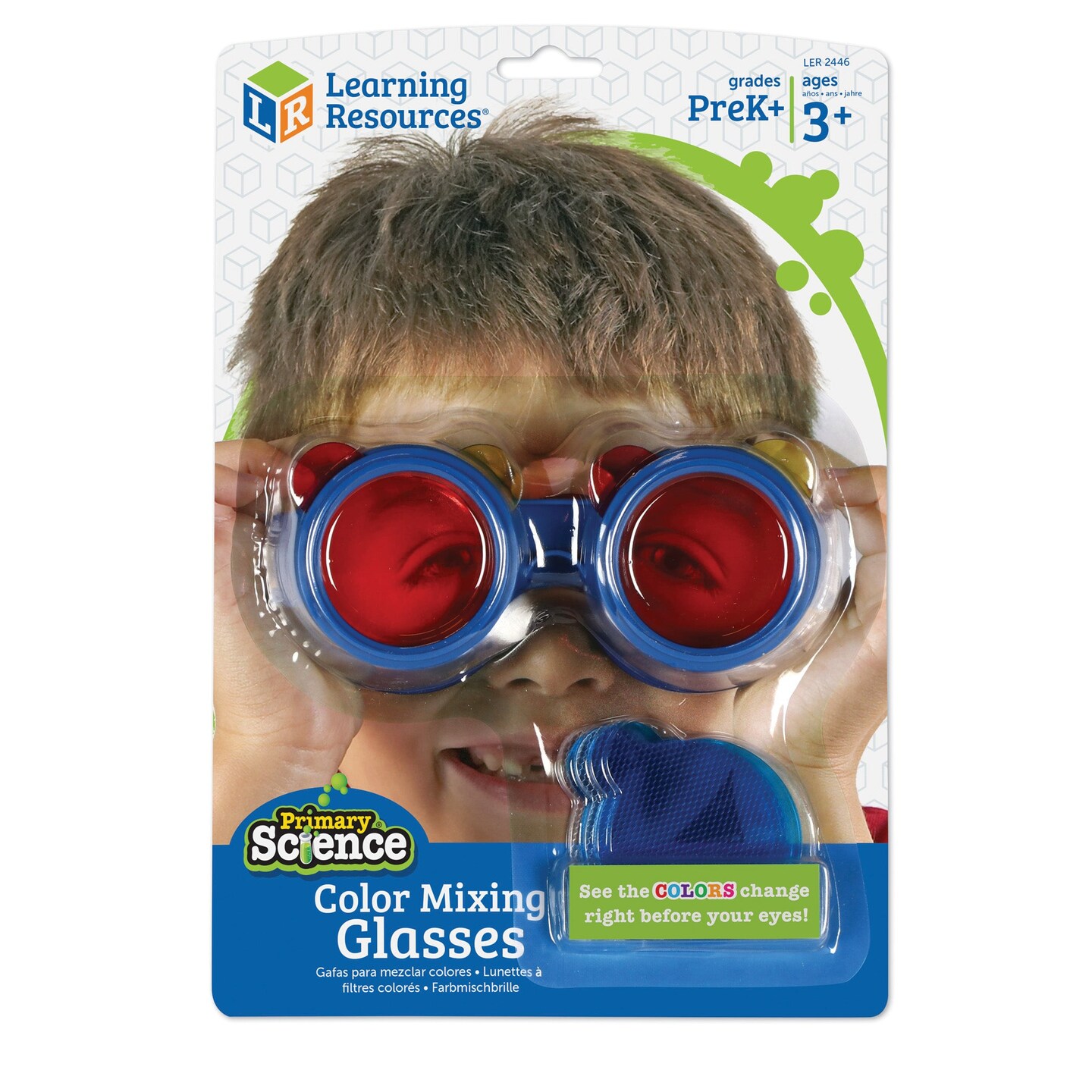 Primary Science Color Mixing Glasses, 8 Lenses