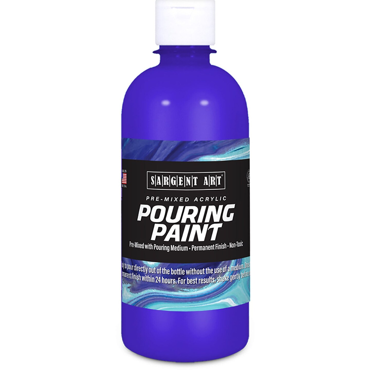 Acrylic Pouring Paint, 16 oz., UltramarineBlue