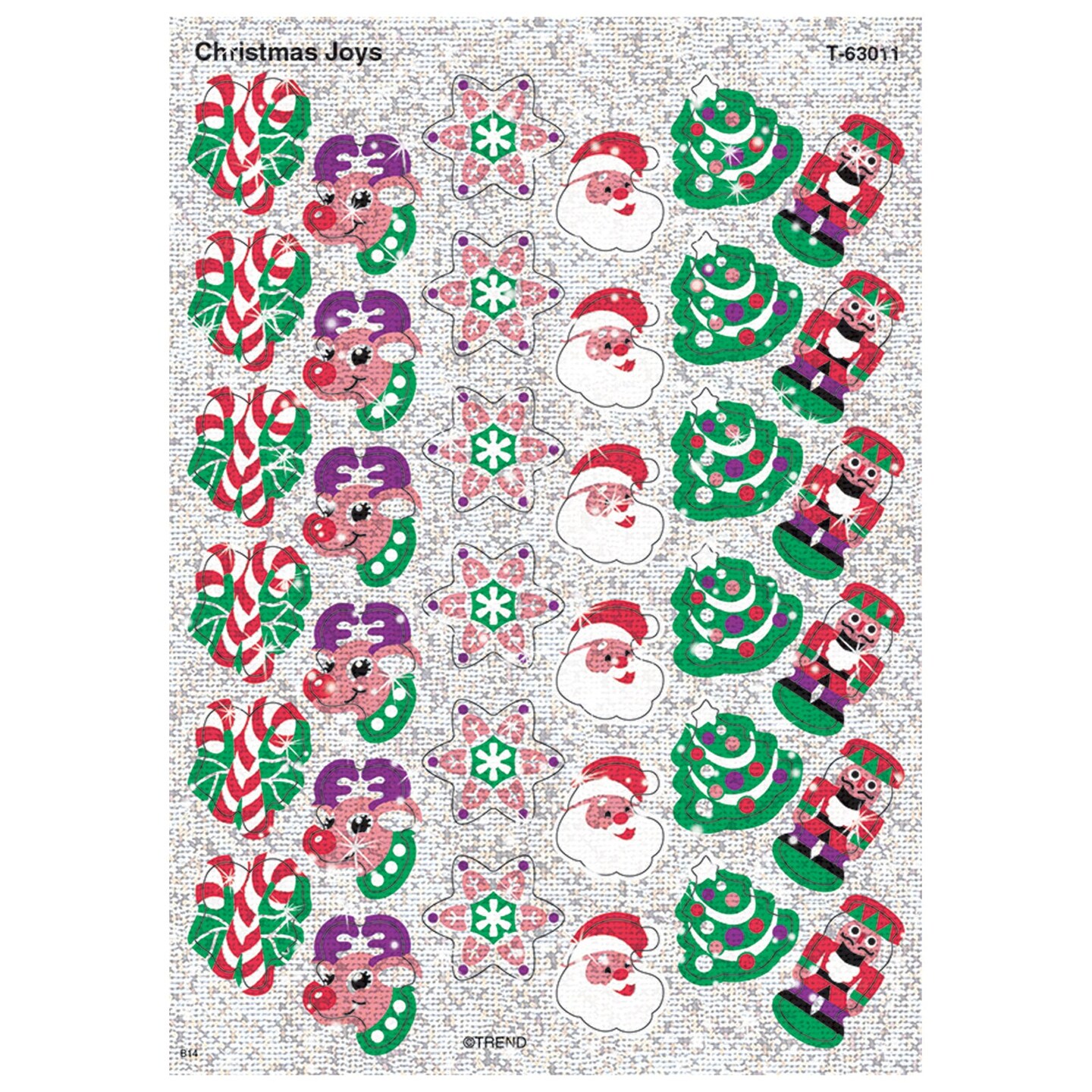 Christmas Joys Sparkle Stickers&#xAE;, 72 ct