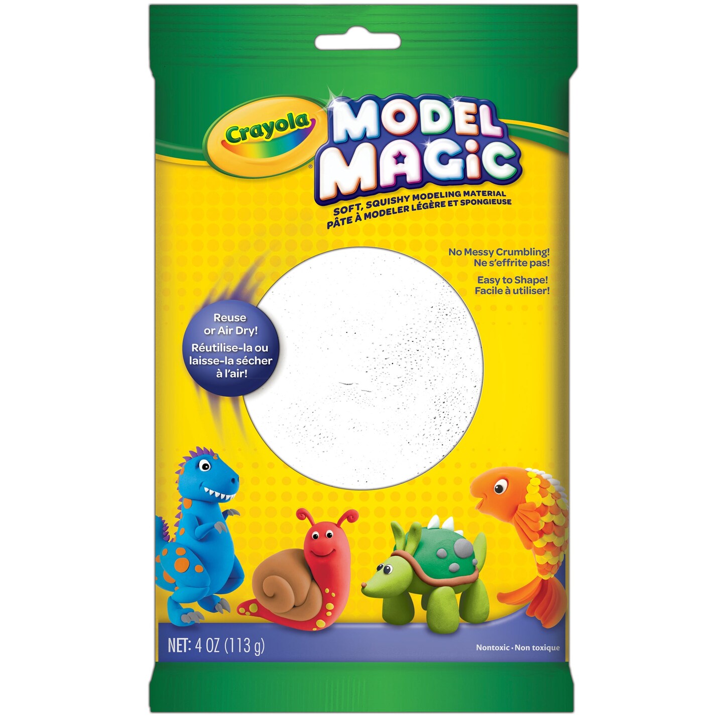 Model Magic® Modeling Compound, White, 4 oz. Pouch | Michaels