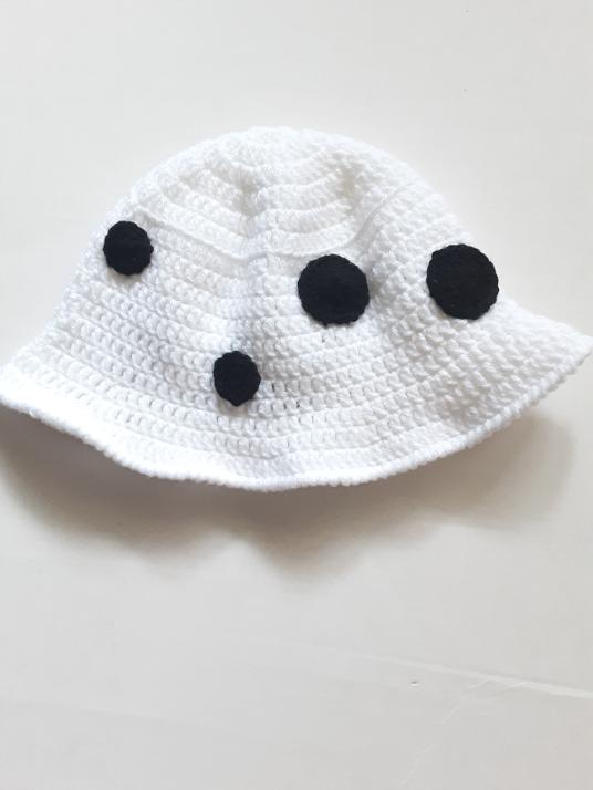 Crochet Trafalgar Law Bucket Hat, Handmade Anime Heart 