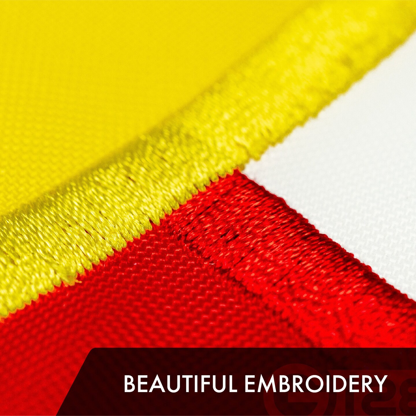 G128 3 Pack: Colorado CO | 4x6 Ft | ToughWeave Series Embroidered 300D Polyester | Embroidered Design, Indoor/Outdoor, Brass Grommets