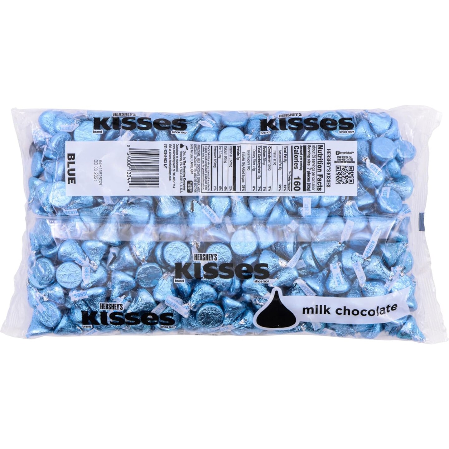 Kisses Blue Foils 66.7Oz