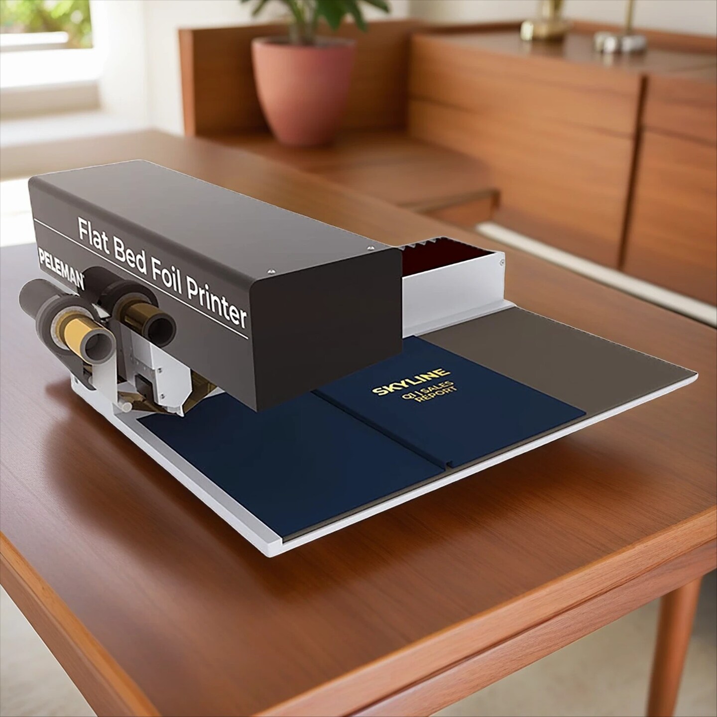 Peleman (Unibind) UniFoil Flat Bed Foil Printer | Digital Foil ...
