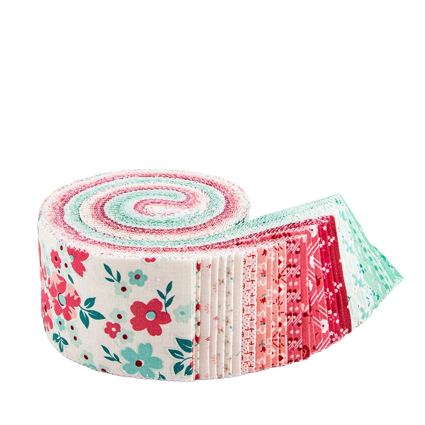 Berry & Sage 2.5" Strip Roll (Jelly Roll / Rolie Polie) by Riley Blake (RP-17380-40)