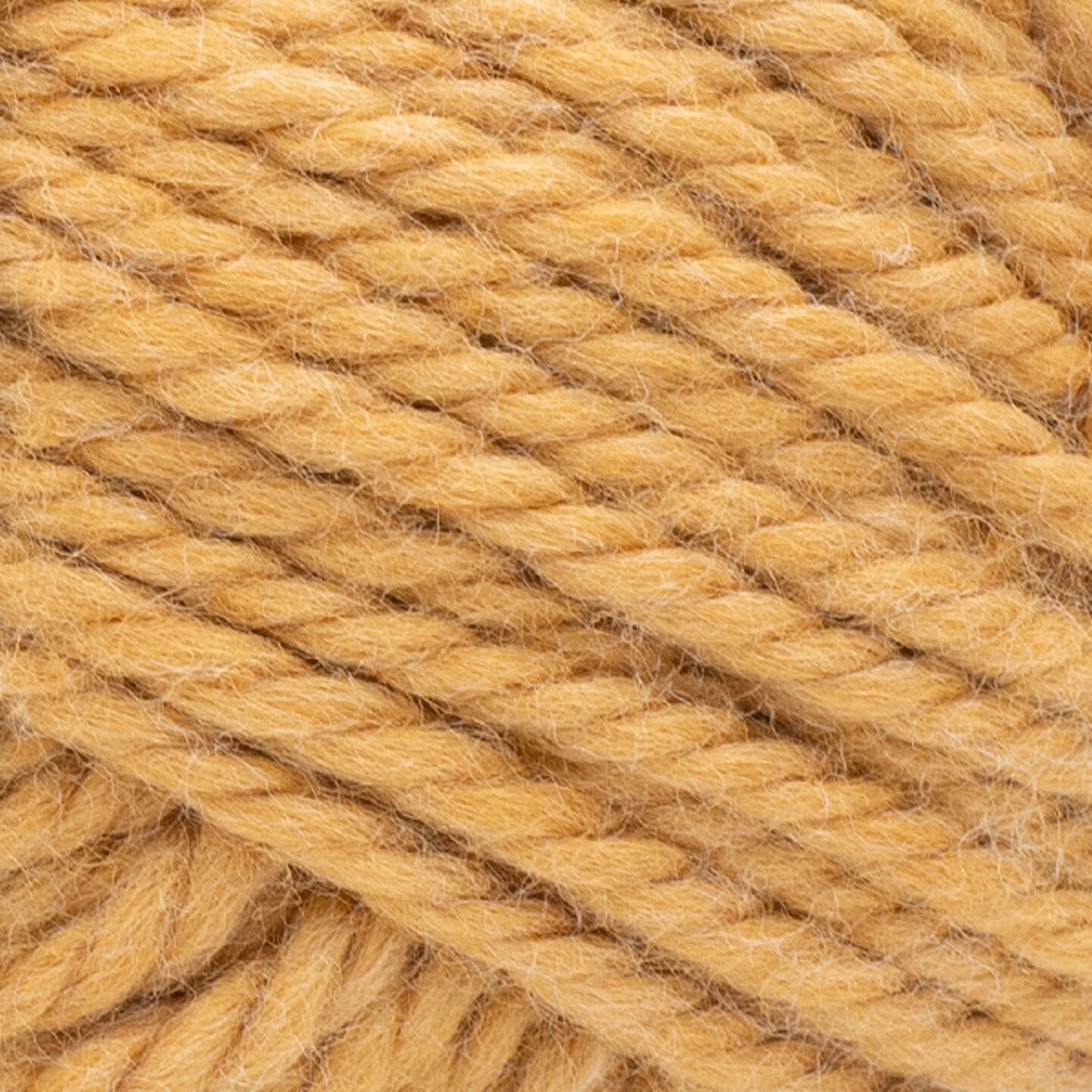 Lion Brand Yarn Re-Spun Thick & Quick Squash Super Bulky Recycled Polyester Yellow Yarn 12 Pack