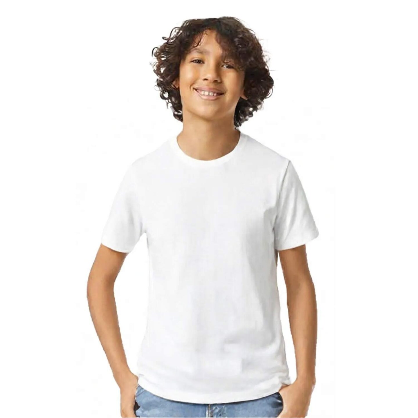 Gildan Performance Youth Crewneck Short Sleeve T-Shirt for School, Sports & Custom Printing Polyester Tee