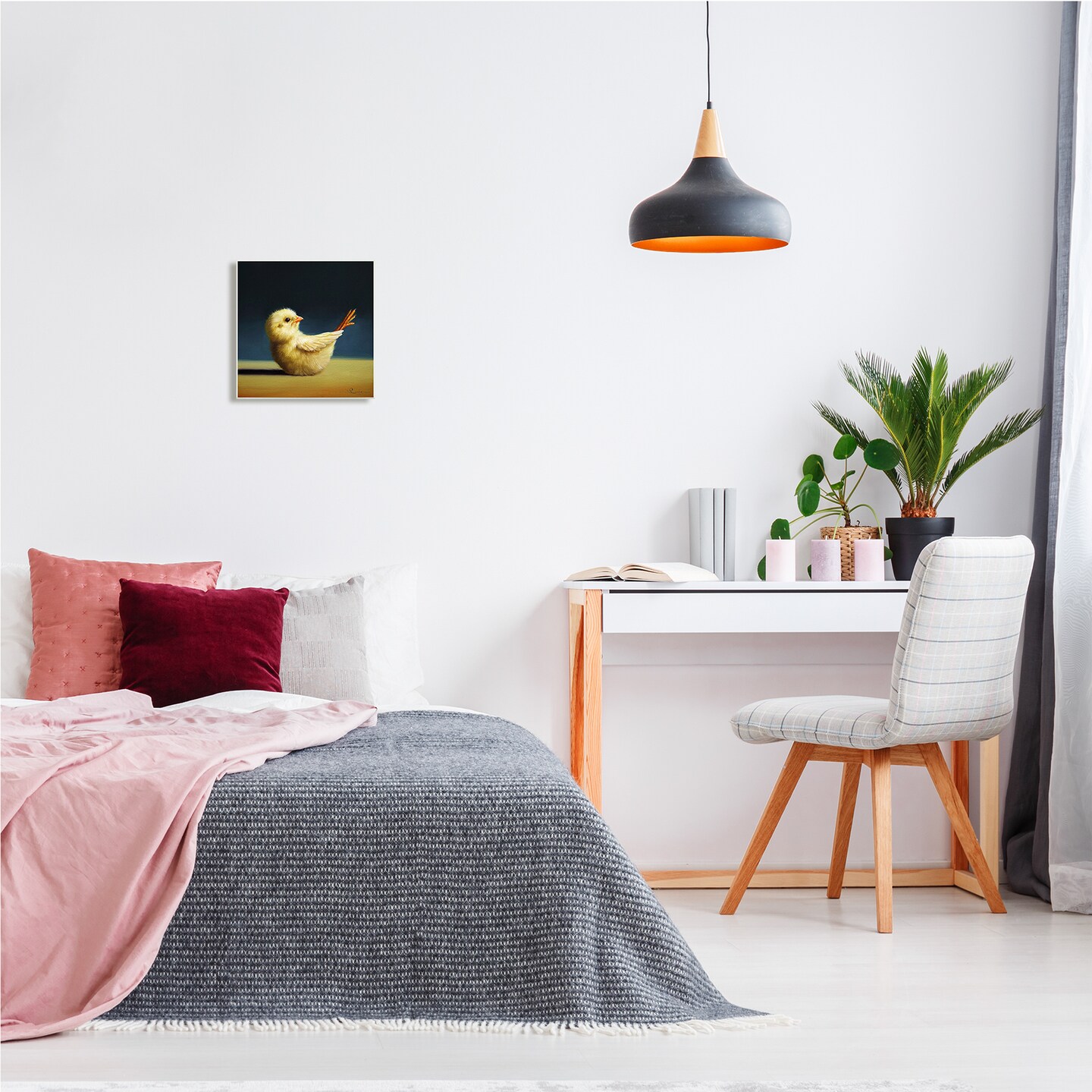 Stupell Industries Yoga Chicks Boat Pose Funny Farm Bird Painting Wall Plaque Design By Lucia Heffernan