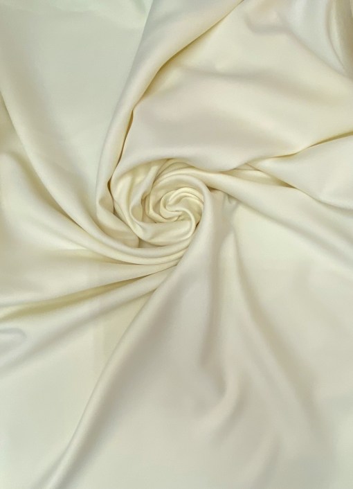 1 Yard Ivory Gabardine Fabric For Pants, Uniforms, Jackets, Drapes, Costumes And Sewing 59/60 Inch Width