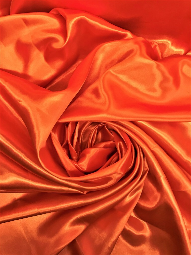 1 Yard Shiny Satin Backdrop Fabric Lightweight Polyester Drapery 5 feet wide x 8 feet high