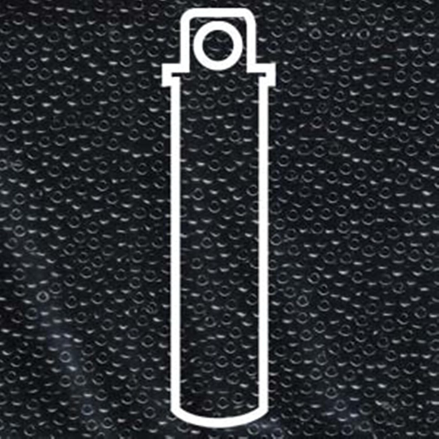 Black Opaque Miyuki Japanese round rocailles glass seed beads 11/0 Approximately 24 gram 5 inch tube