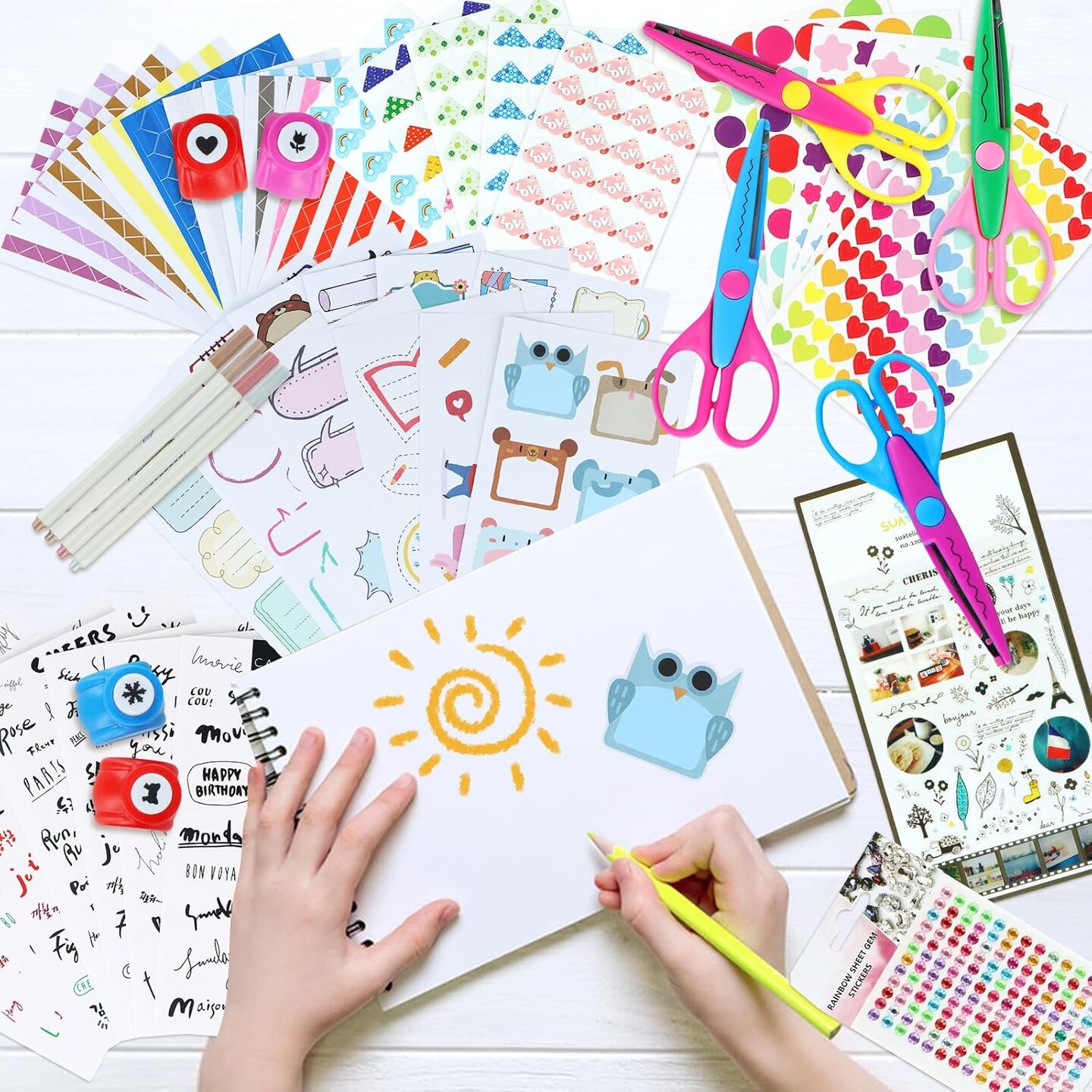 DIY Junk Journaling Supplies Kit (C)