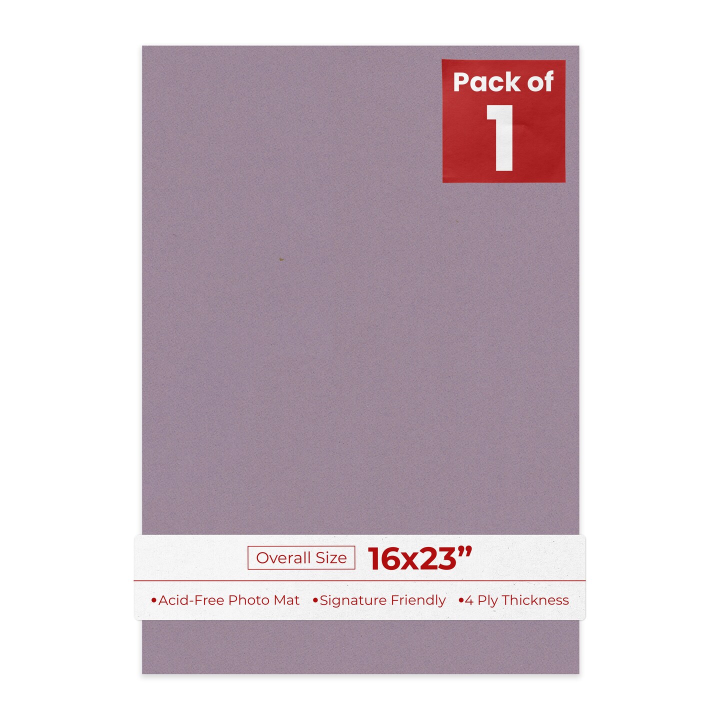 Grape Purple 16x23 Uncut Mat Board - Blank Sheets, No Opening, Color ...