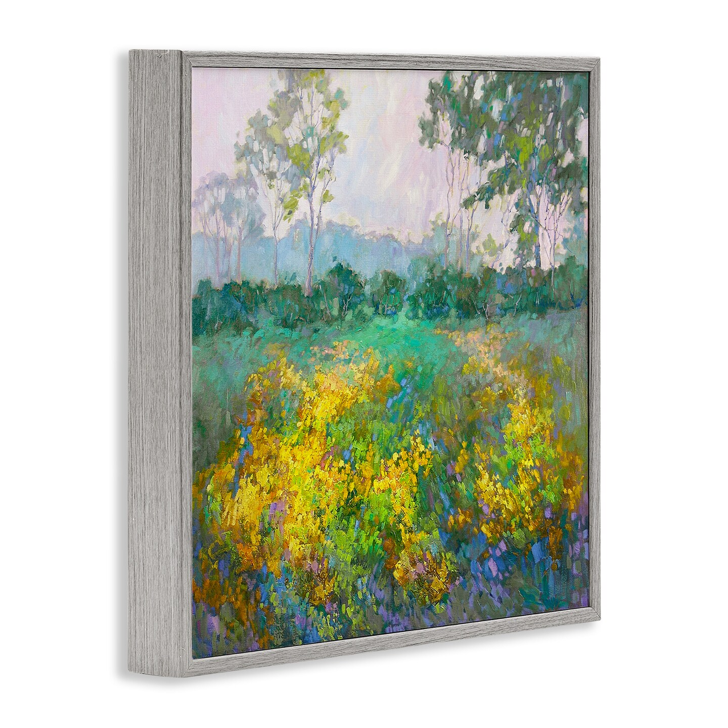 Stupell Industries Complex Meadow Terrain Framed Giclee Wall Art Design by Barbara Schilling