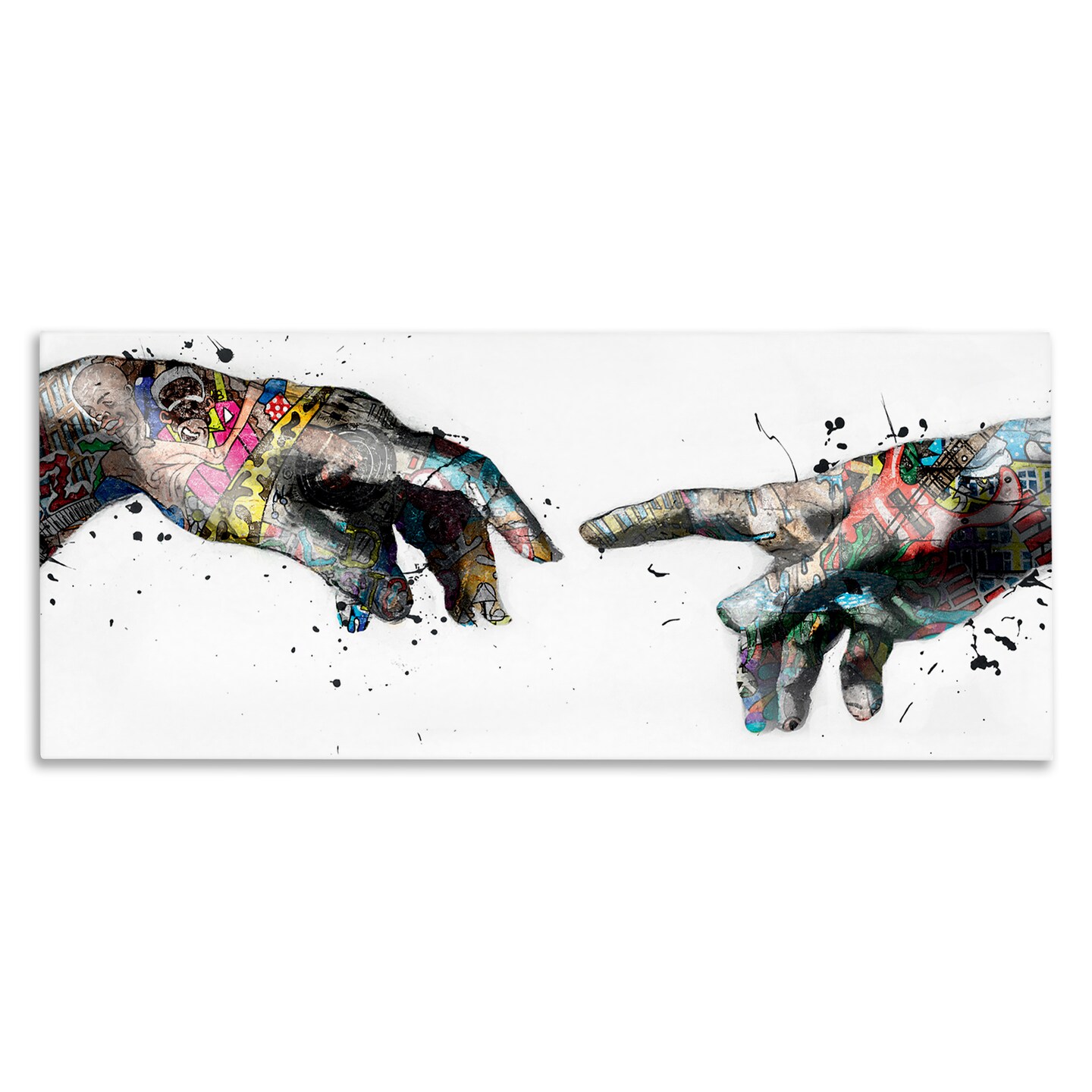 Stupell Industries Classic Creation with Urban Tattoos Canvas Wall Art Design by Reinders