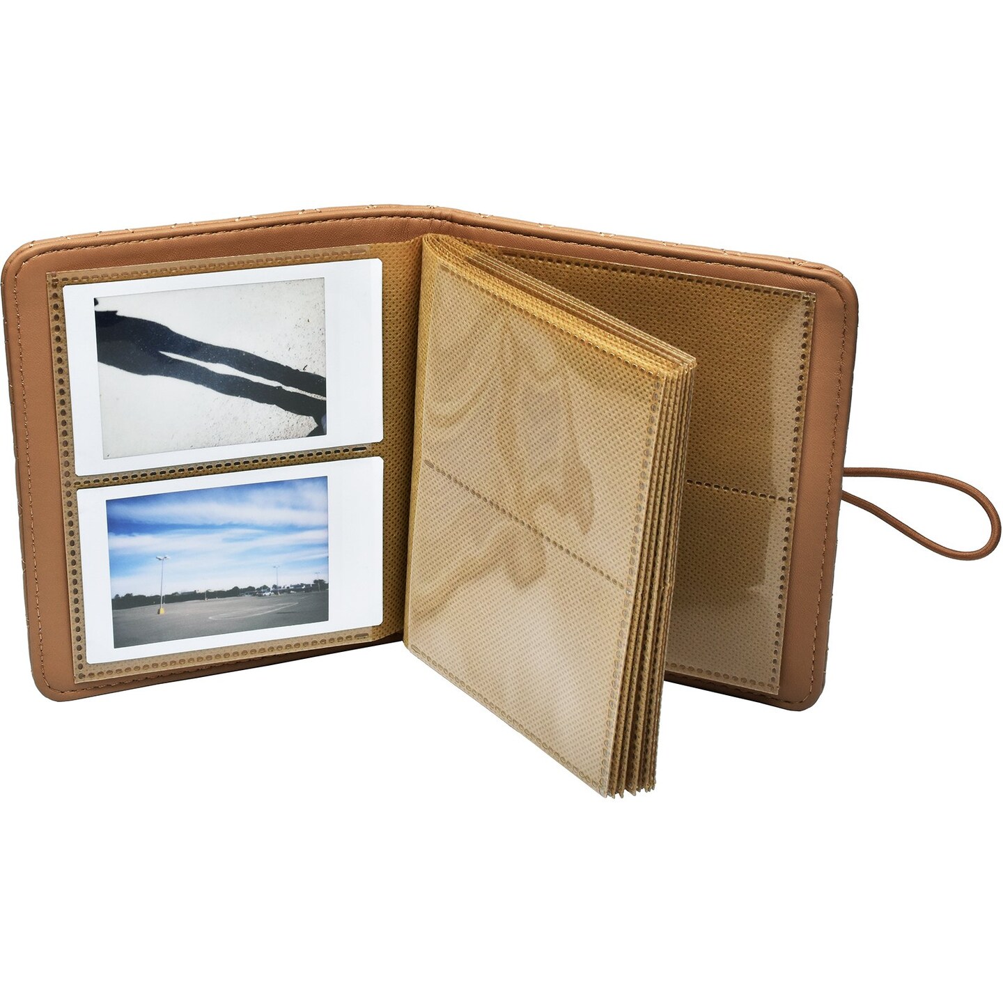 Fujifilm Instax Mini Quilted Album - Holds 40 Photos (Coffee)