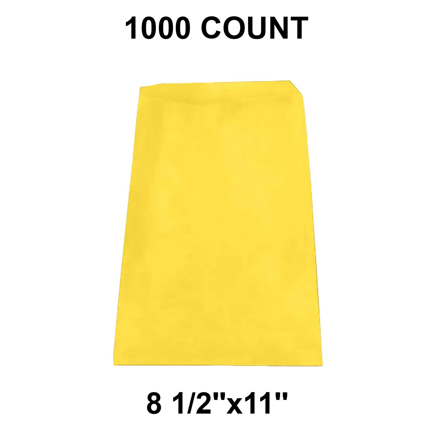 Premium Colored Paper Merchandise Bags 8 1/2&#x22; x 11&#x22;