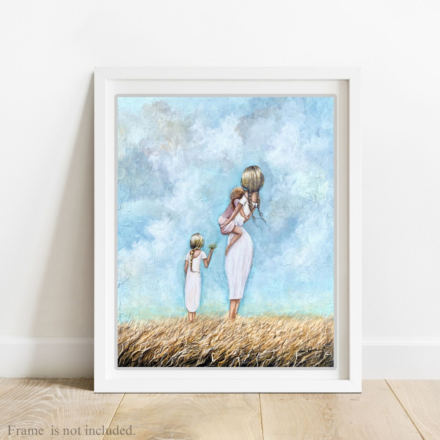 THE COUNTRY GIRL アートプリント THE COUNTRY GIRL アートプリント（Country girl Drawing by