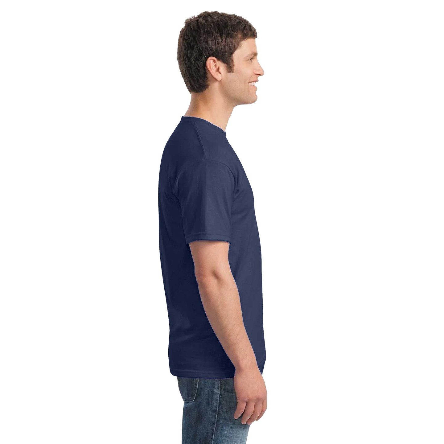Hanes Essential-T DIY Craft T-Shirt – Blank Cotton Tees for Printing Projects