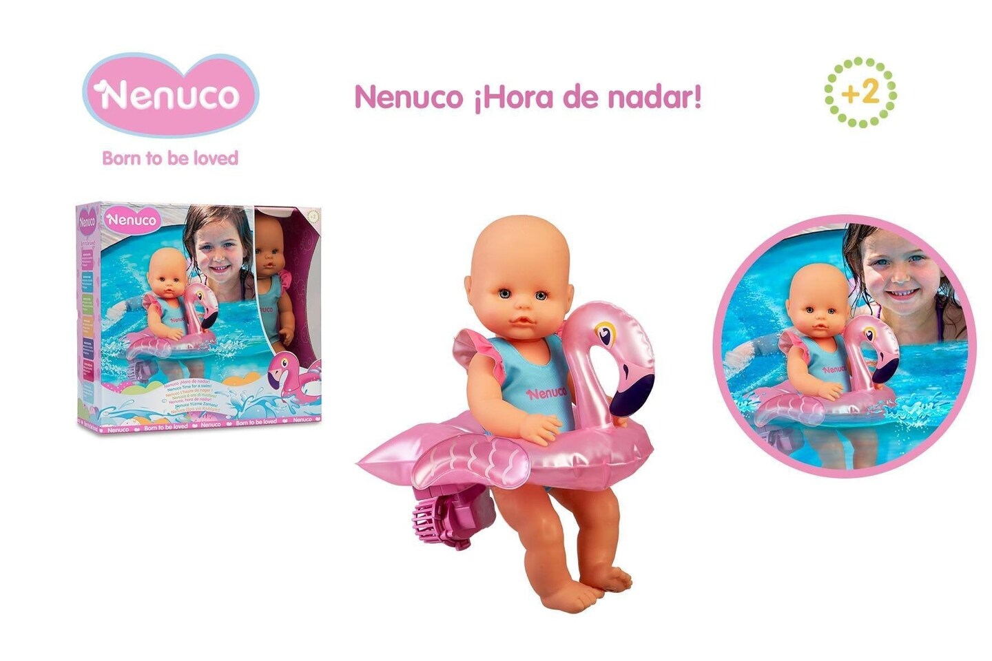 Nenuco Time to Swim Baby Doll Play Set