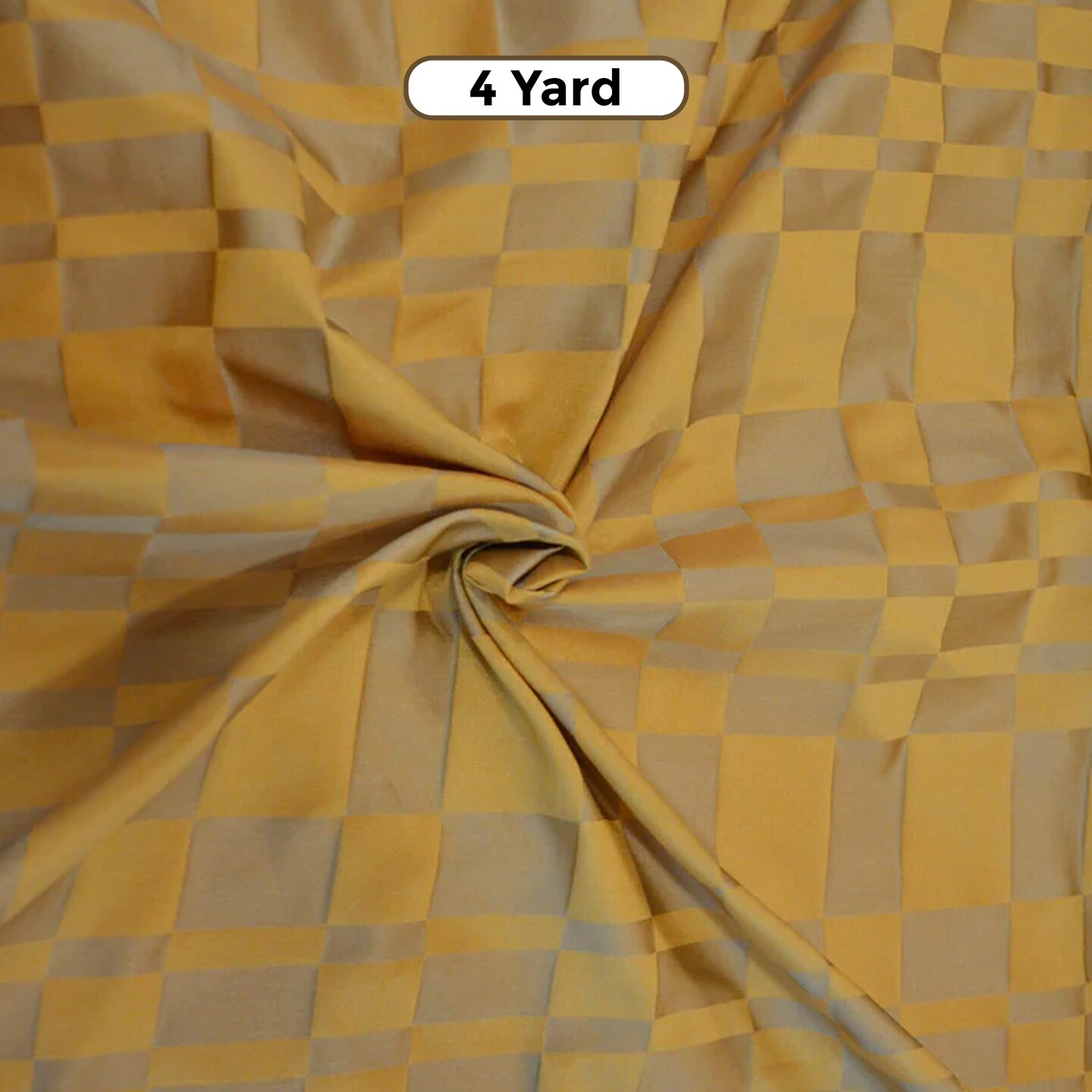 Silk Plaid Fabric 54&#x22; Faux Dupioni for Drapery &#x26; Costumes