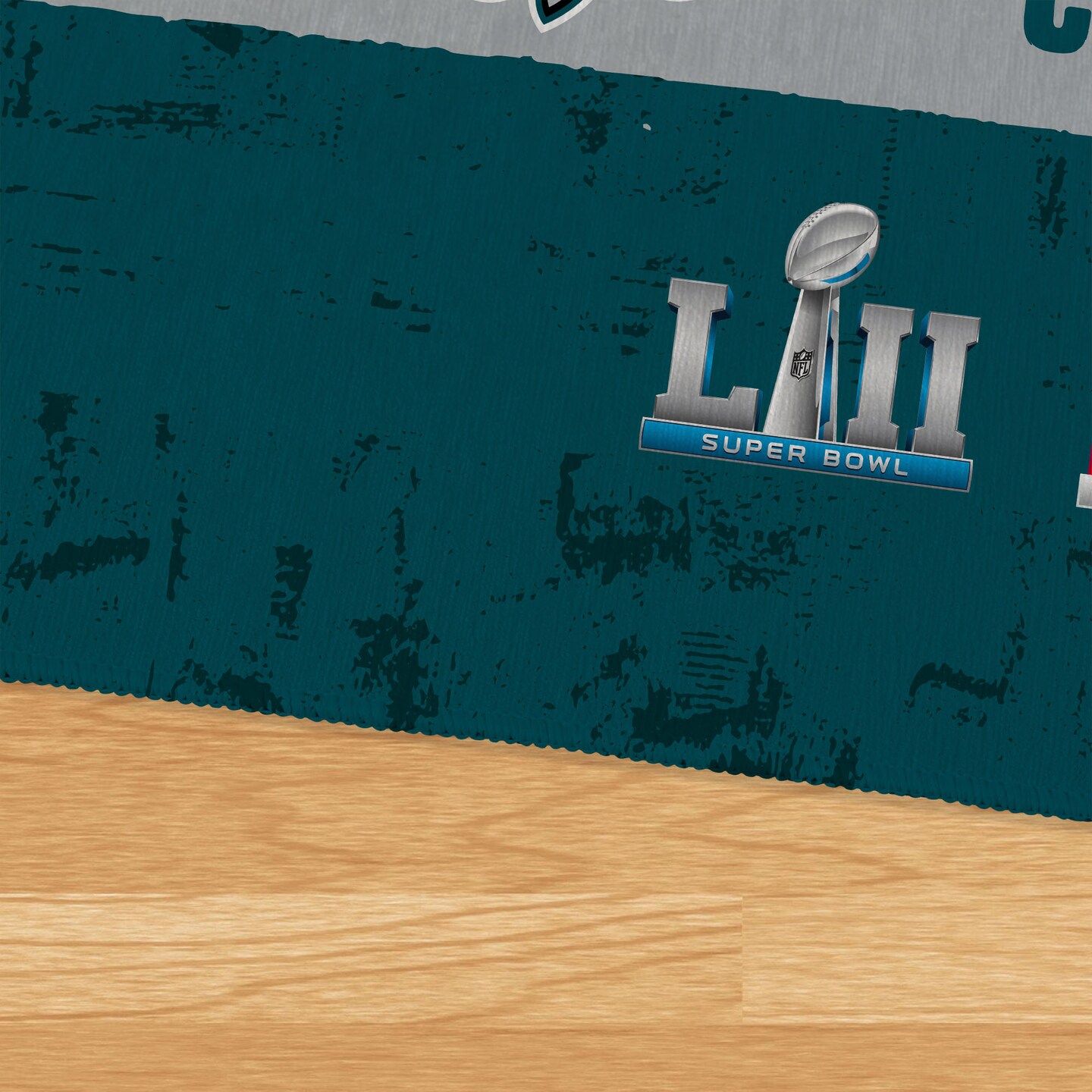 NFL Philadelphia Eagles 2025 Super Bowl LIX Multi Champ Tradition Washable Rug 36X62 Inches