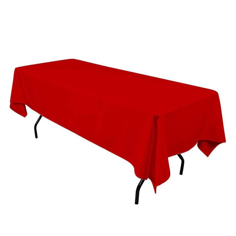 60&#x22; x 108&#x22; Banquet Polyester Tablecloth