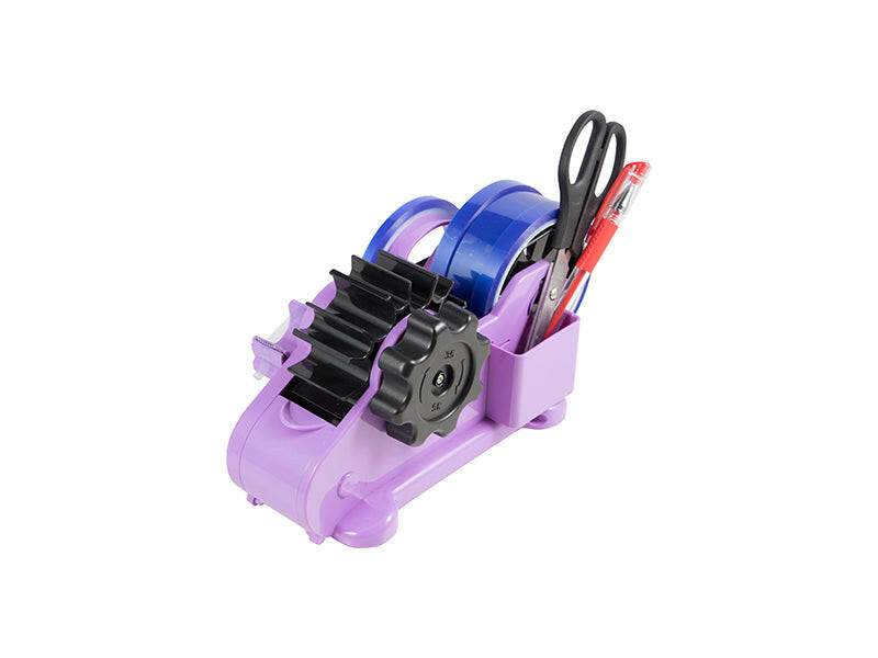 Multi-Function Tape Dispenser - Purple