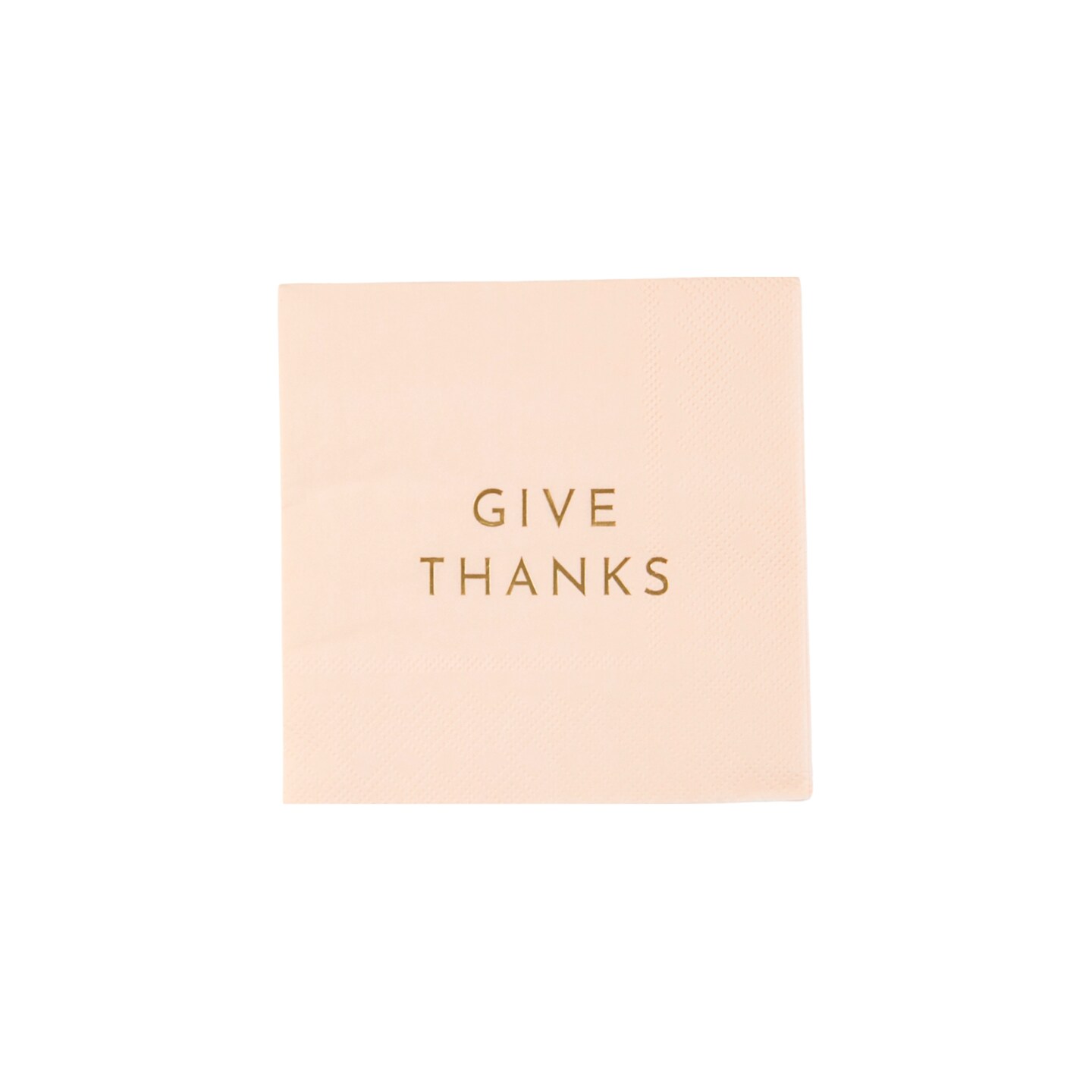 GIVE THANKS COCKTAIL NAPKINS