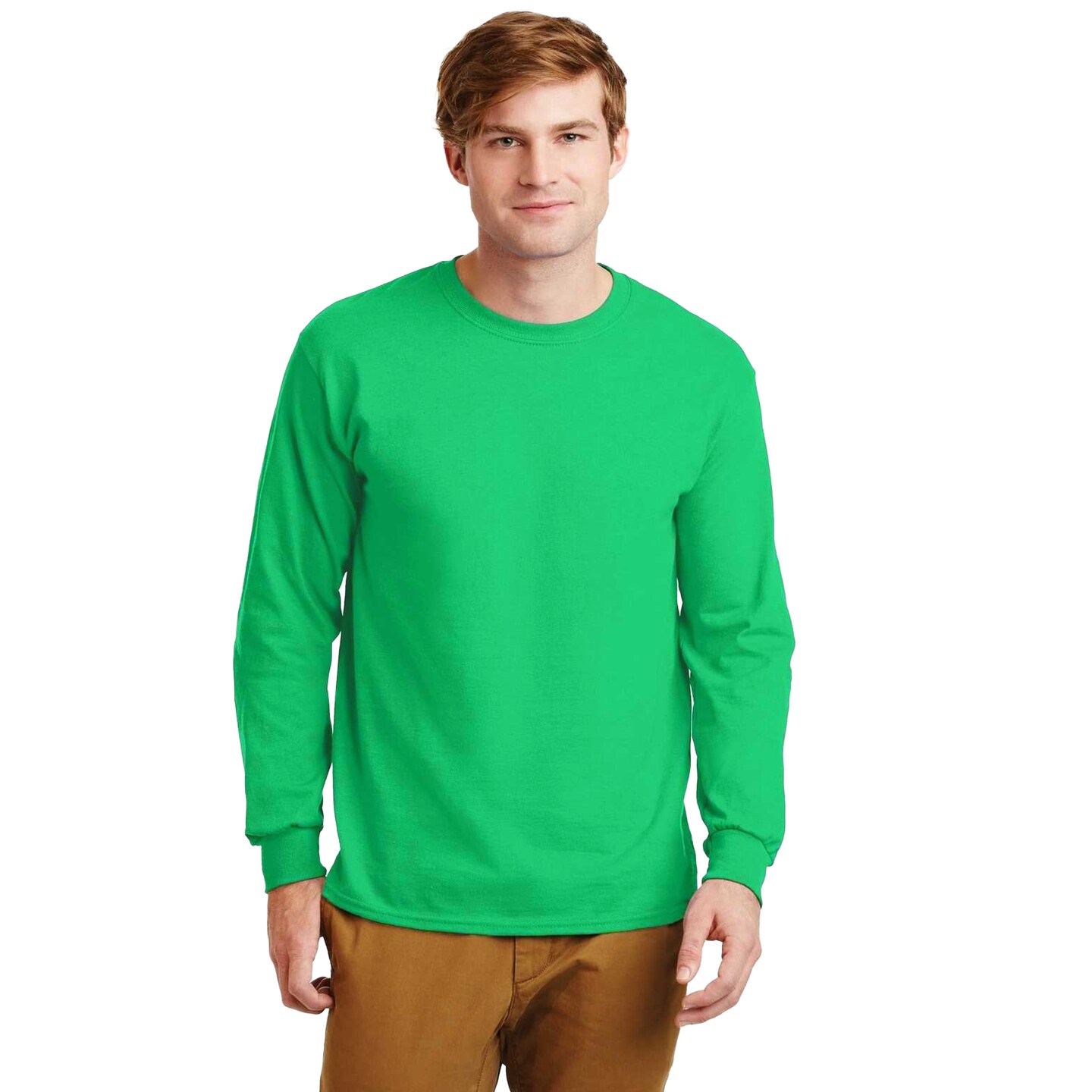 Gildan Ultra Cotton Long Sleeve T-Shirt, Men&#x27;s Adult T-Shirt