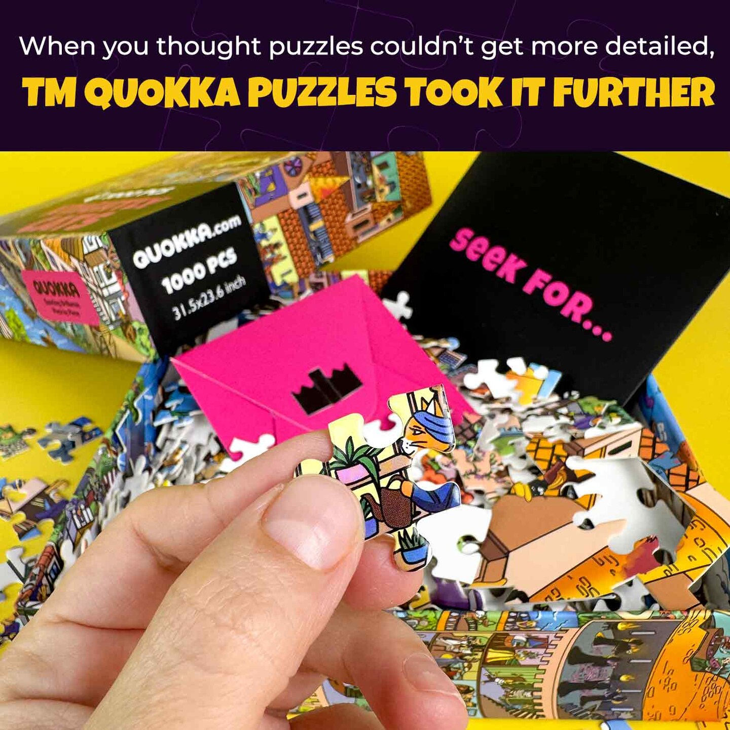 1000 Pcs Jigsaw Puzzle for Adults | Nighty Cats