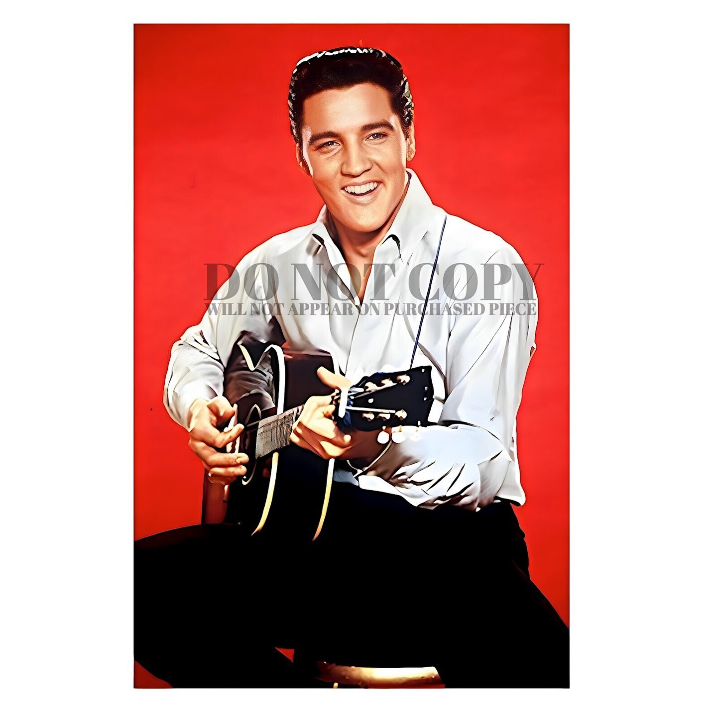 Elvis Presley Photograph 11 X 17 - Magnificent 1960s Portrait