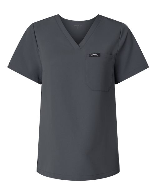 Jaanuu&#xAE; Women&#x27;s Rhena Essential 1 Pocket Scrub V-Neck Top