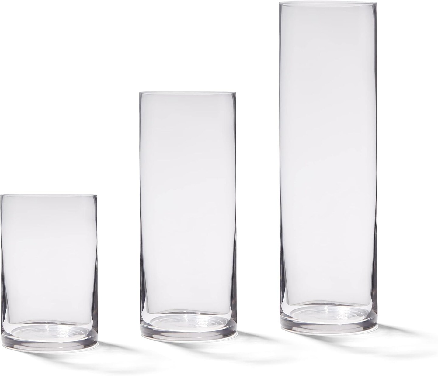 18" Clear Glass Cylinder Vase by Ashland®