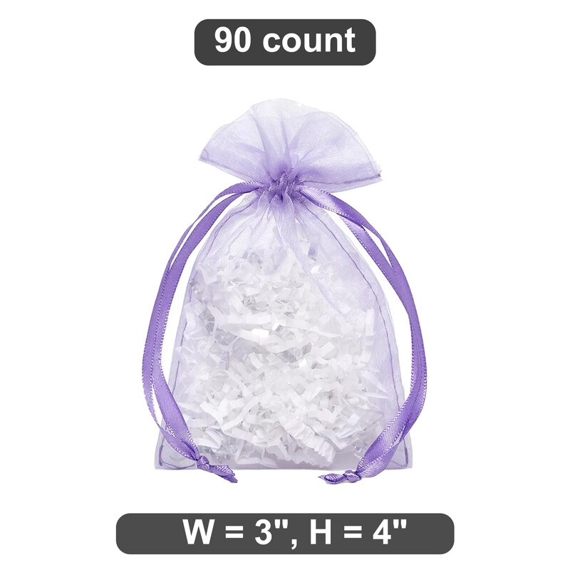 Organza Bags 3&#x201D; x 4&#x201D; Perfect for Special Occasions