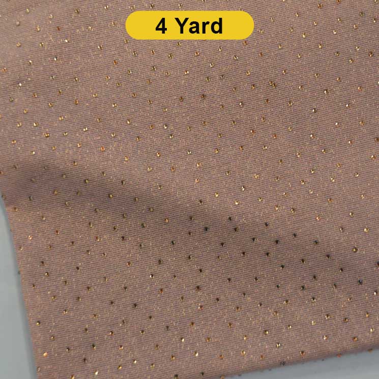 Diamond Glimmer Knit Fabric 56&#x22; Wide Metallic Glitter Spandex 2 Way Stretch