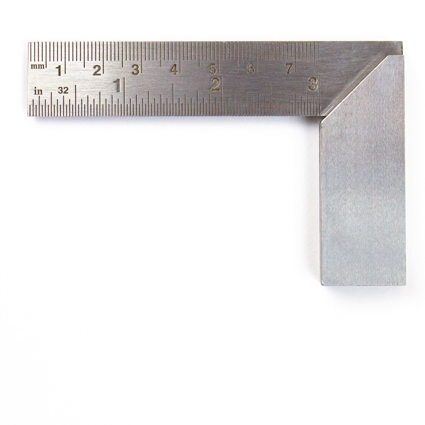 Excel Blades 3" Machinist Square – Precision 90° Engineer's Square Measuring Tool for Metalworking & Engineering