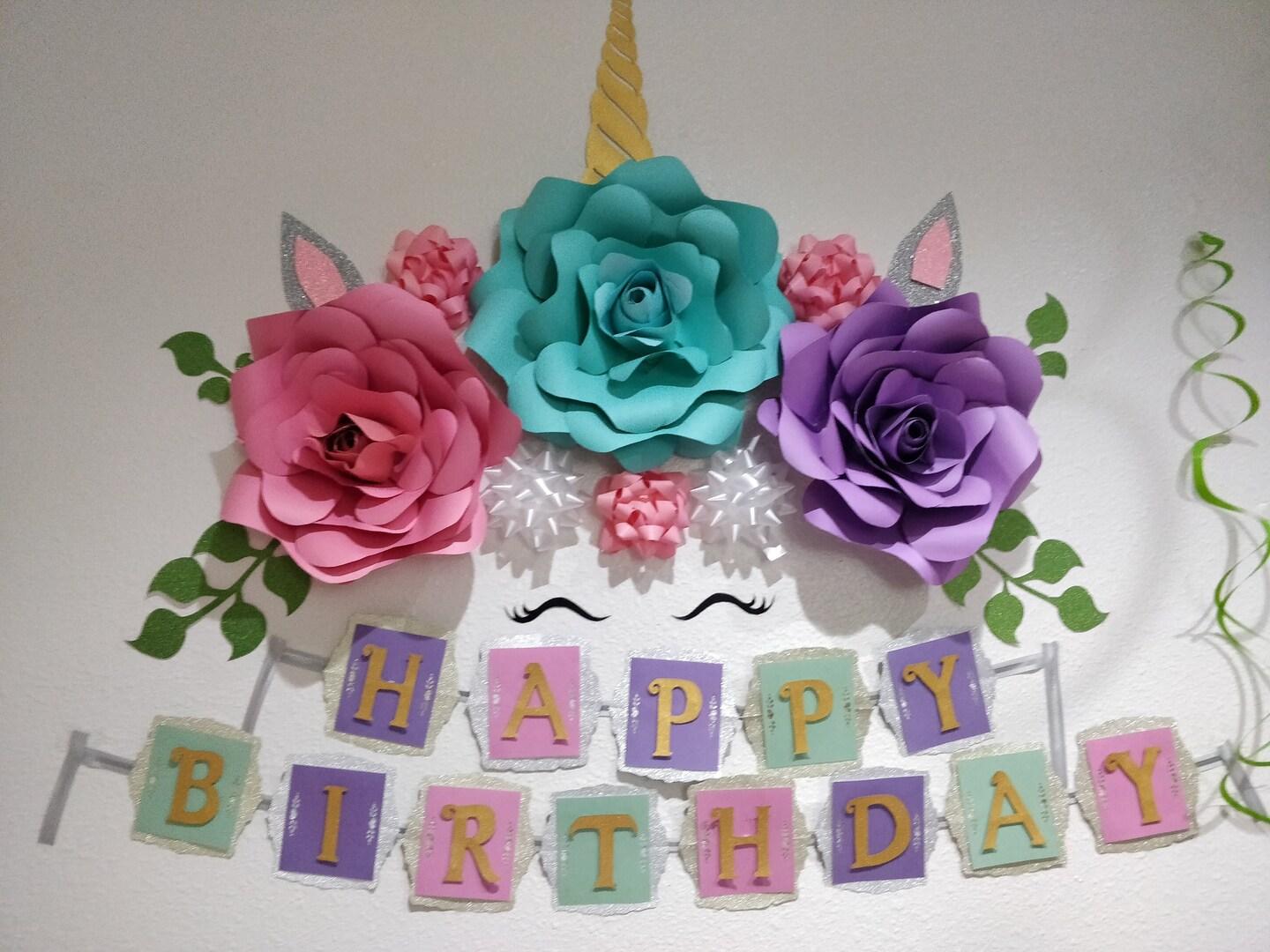 Unicorn Theme Party Decor