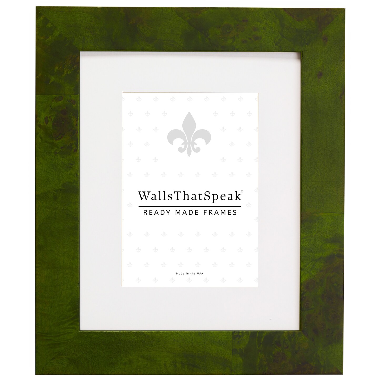 16x24 Matted Picture Frame, Innovations 1.5 Inch Wood Moulding, Wall Display Frame for Art, Posters, or Photos by wallsthatspeak