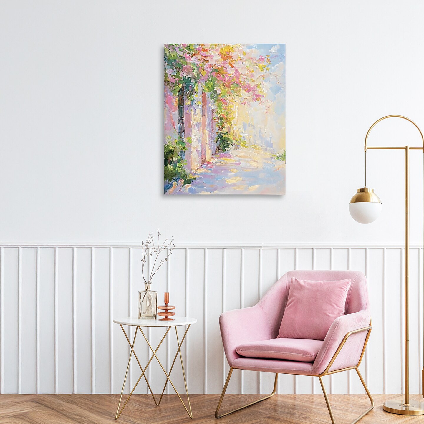 Stupell Industries Quaint Village Home Canvas Wall Art, design by Creative Studio