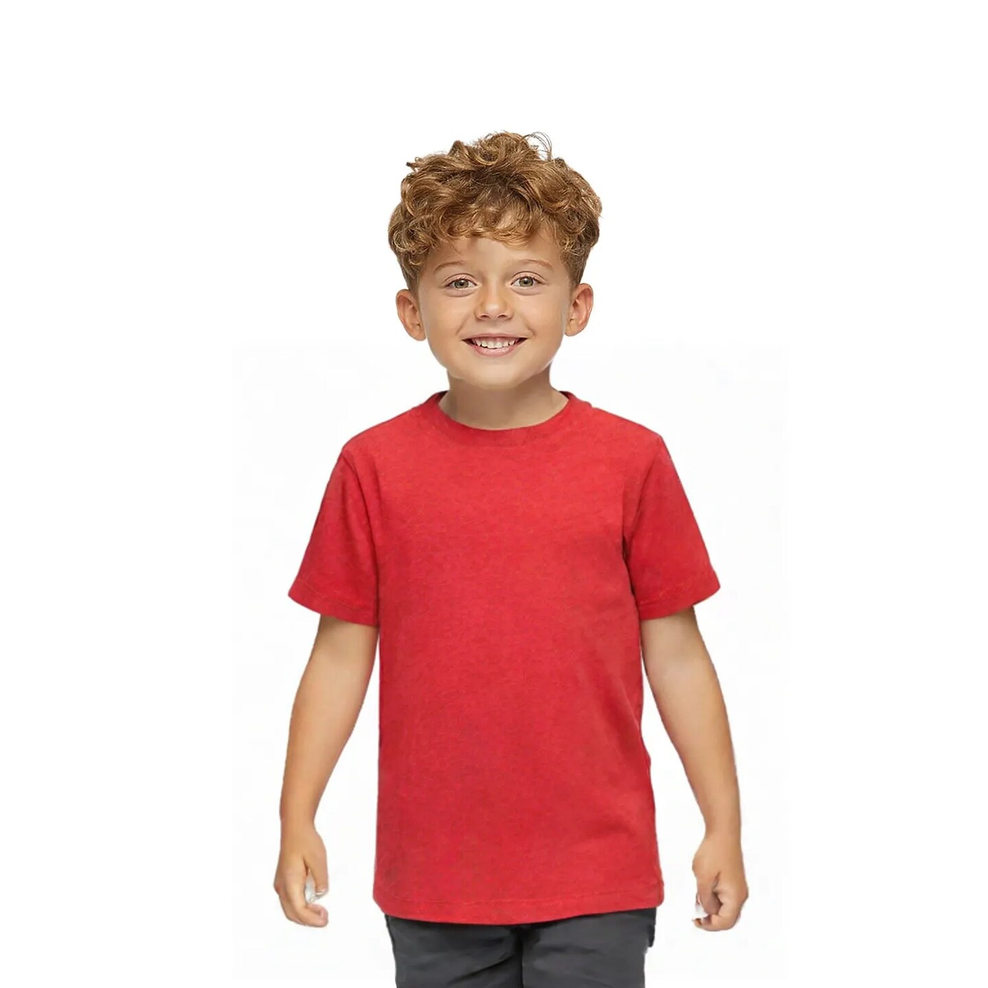 6 Pack BELLA+CANVAS Toddler Jersey Tee for Everyday Wear Soft Cotton Kids Shirt Bundle