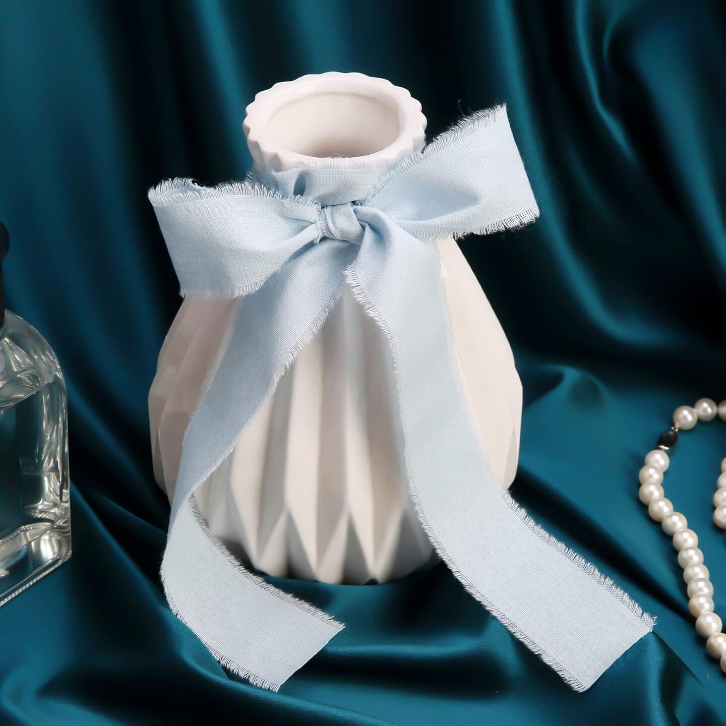 Blue Ribbon 1-1/2 x 15 Yards Handmade Cotton Frayed Fringe