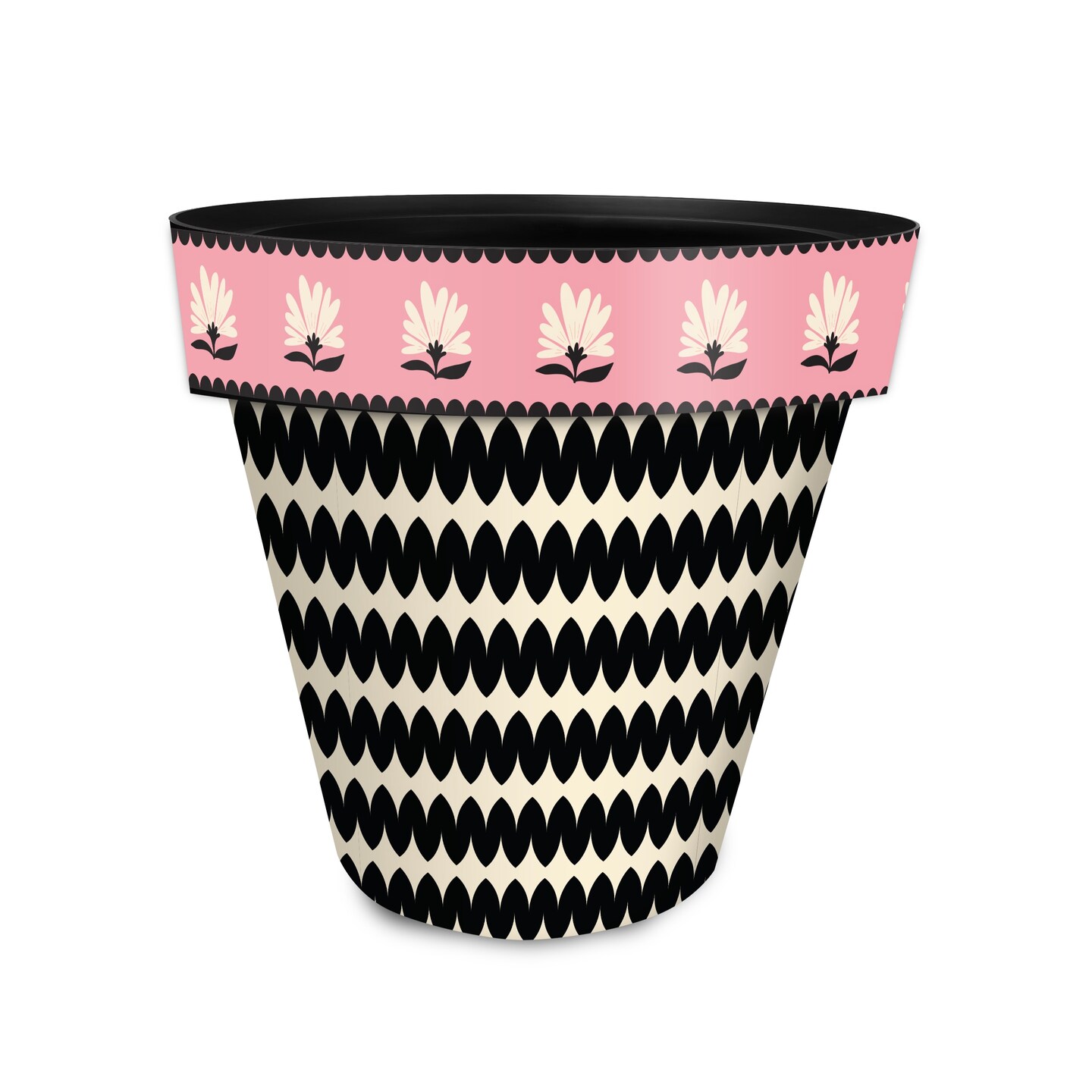 Squiggle Medium Planter, Model: DEBL-FM02798 | Michaels