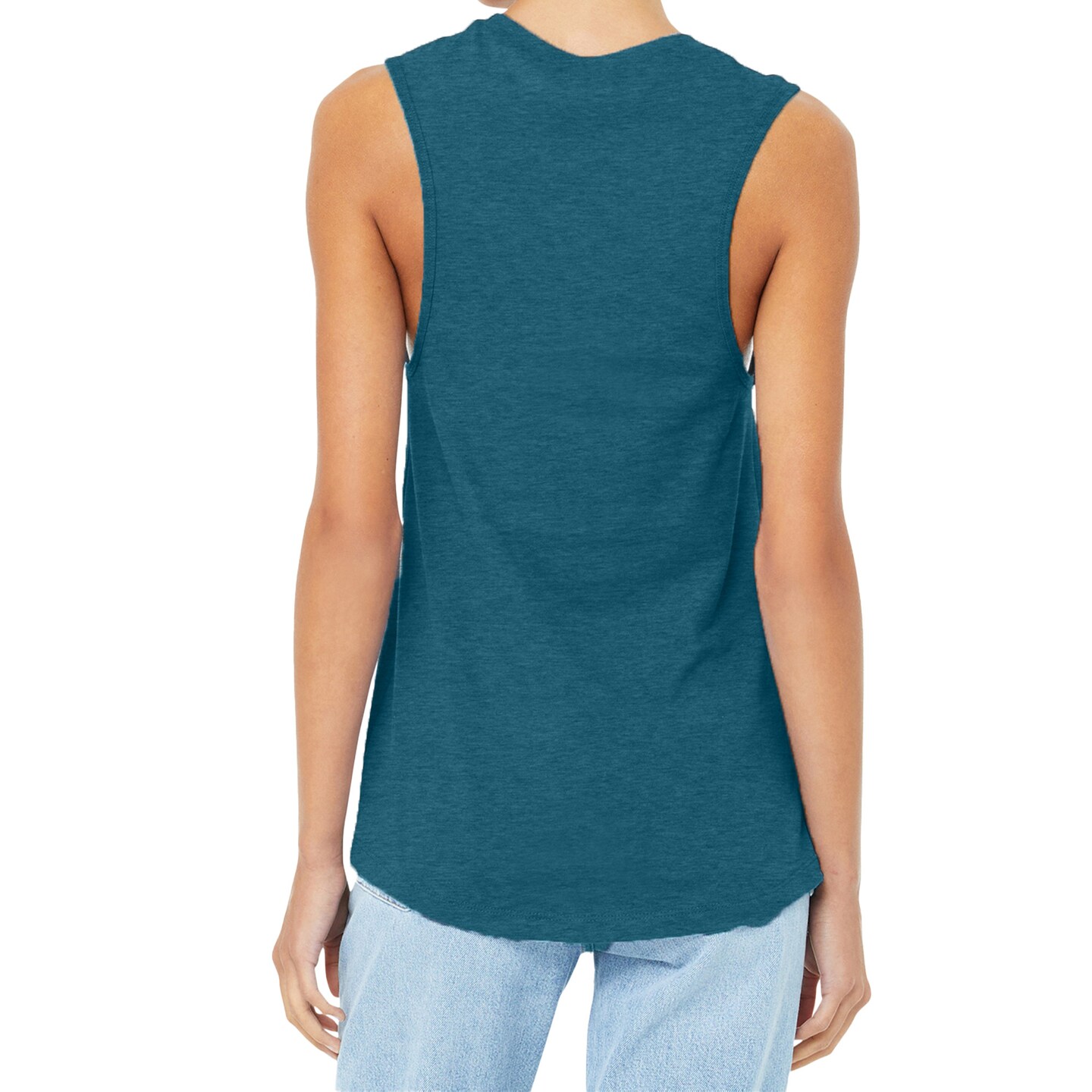 BELLA + CANVAS Women's Jersey Muscle Tank, Yoga Sleeveless Top
