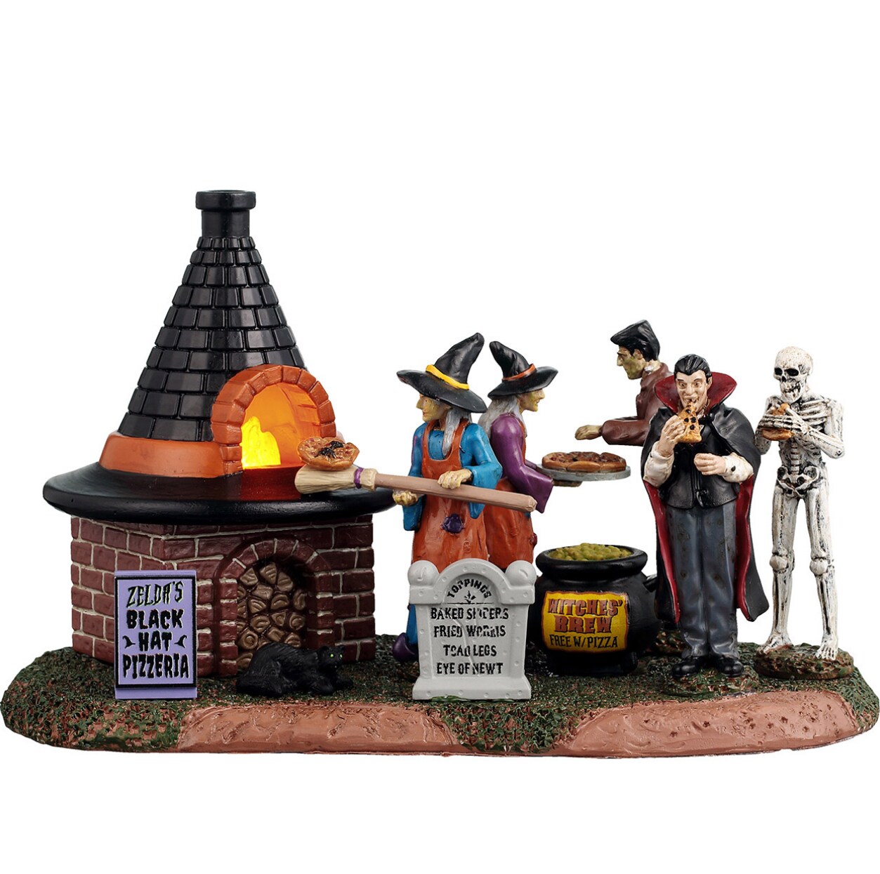 Zelda's Black Hat Pizzeria - Lemax Spooky Town | Michaels