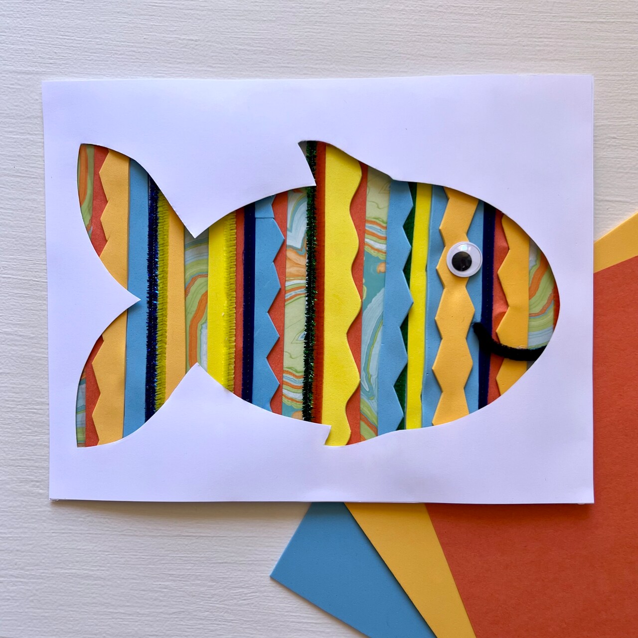 Kids Club: Striped Assemblage Fish Craft