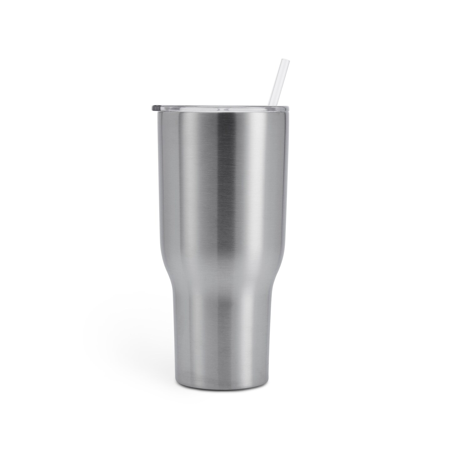 Makerflo 40 oz Stainless Steel Sublimation Tumbler with Lid &#x26; Straw | Craft-Ready for DIY Gifts &#x26; Personalization (Epoxy, UV DTF, Vinyl, and Laser Engraving) - Not for Sublimation