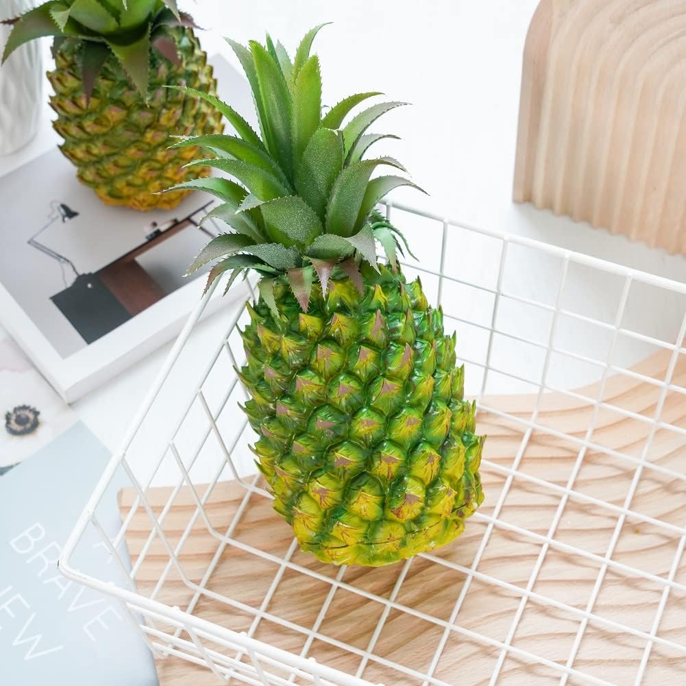 2 Pack Artificial Pineapple - Medium Green